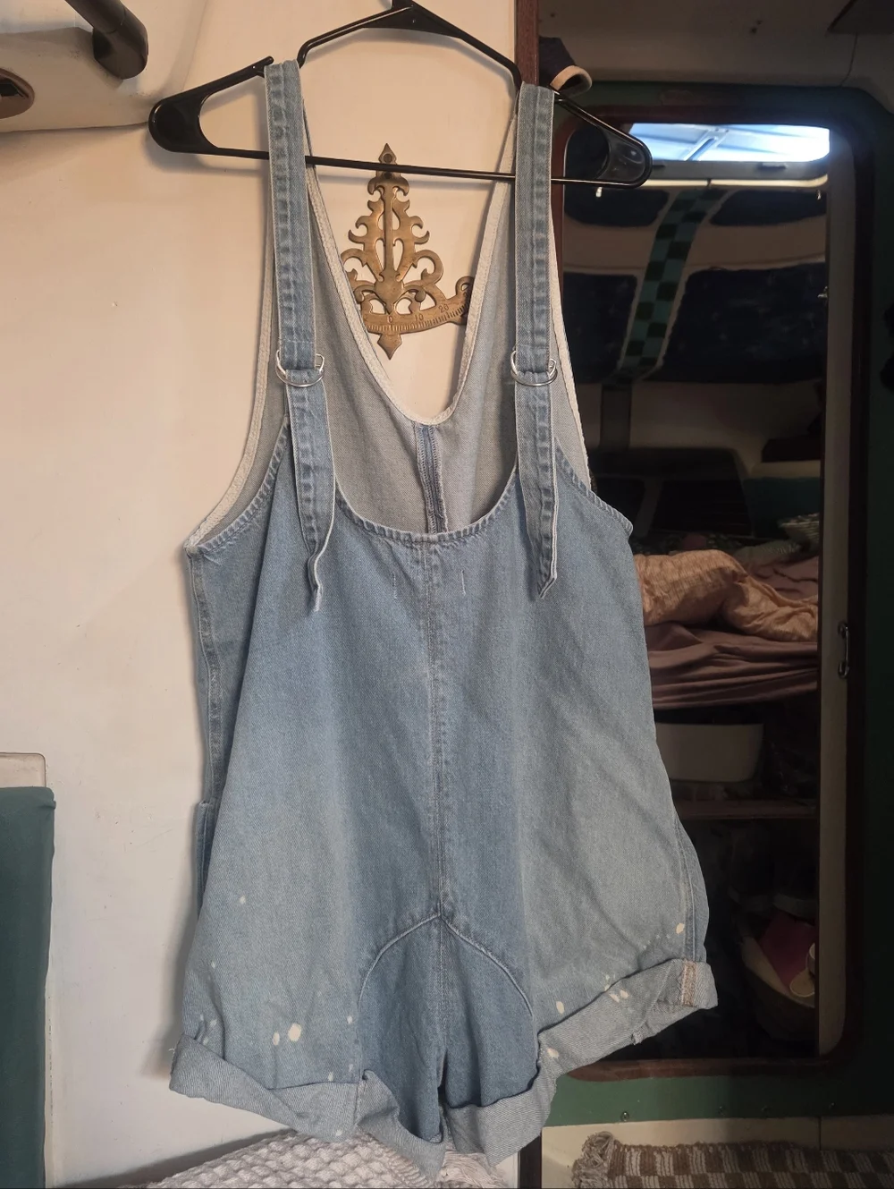 Free People High Roller Overalls - Picture 2 of 5